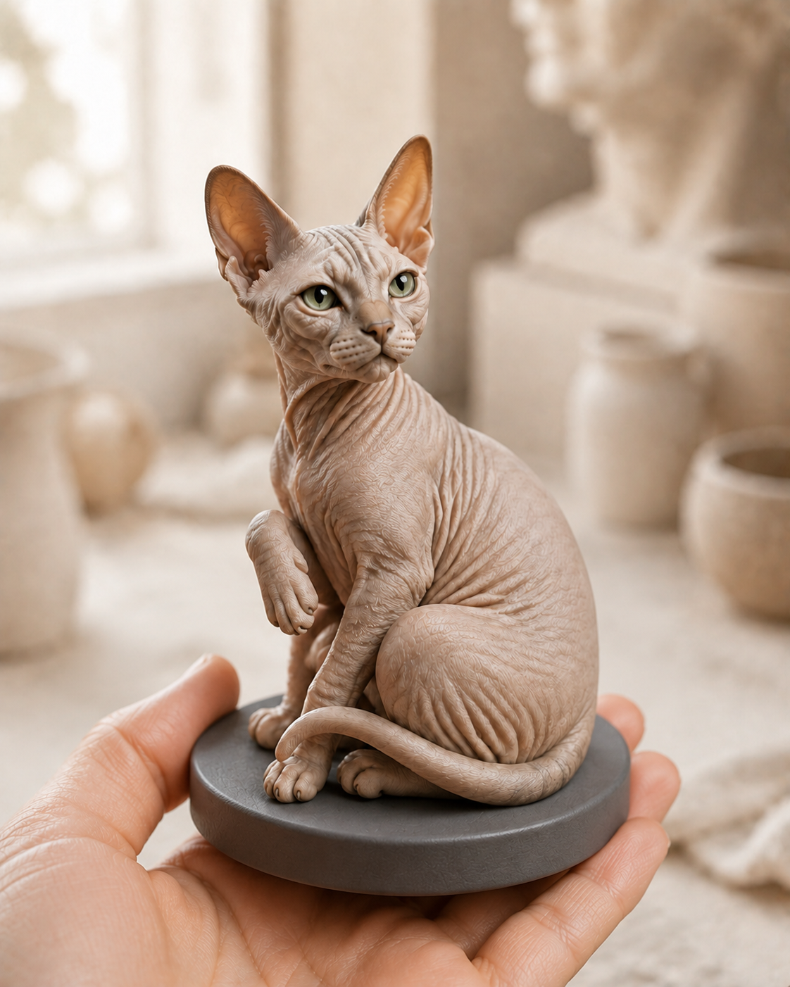 Custom Pet Memorial Sculpture